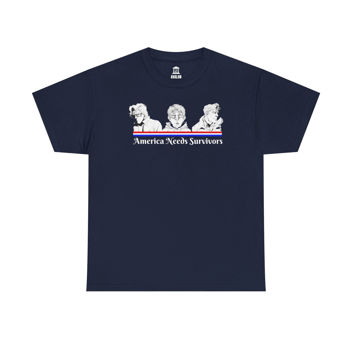 "America Needs Survivors" Patriotic 250 Survival Tee