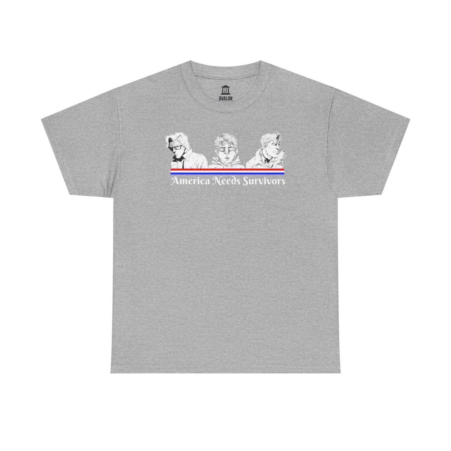 "America Needs Survivors" Patriotic 250 Survival Tee