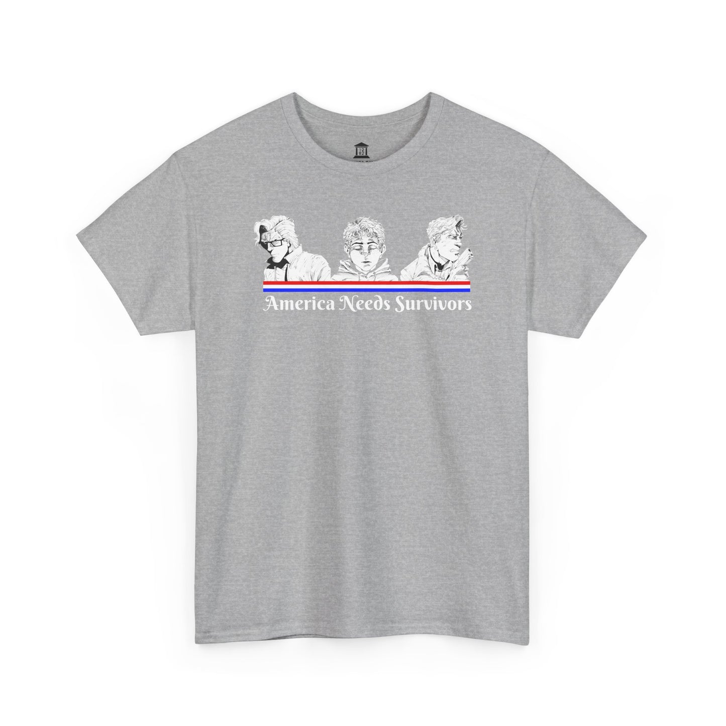 "America Needs Survivors" Patriotic 250 Survival Tee